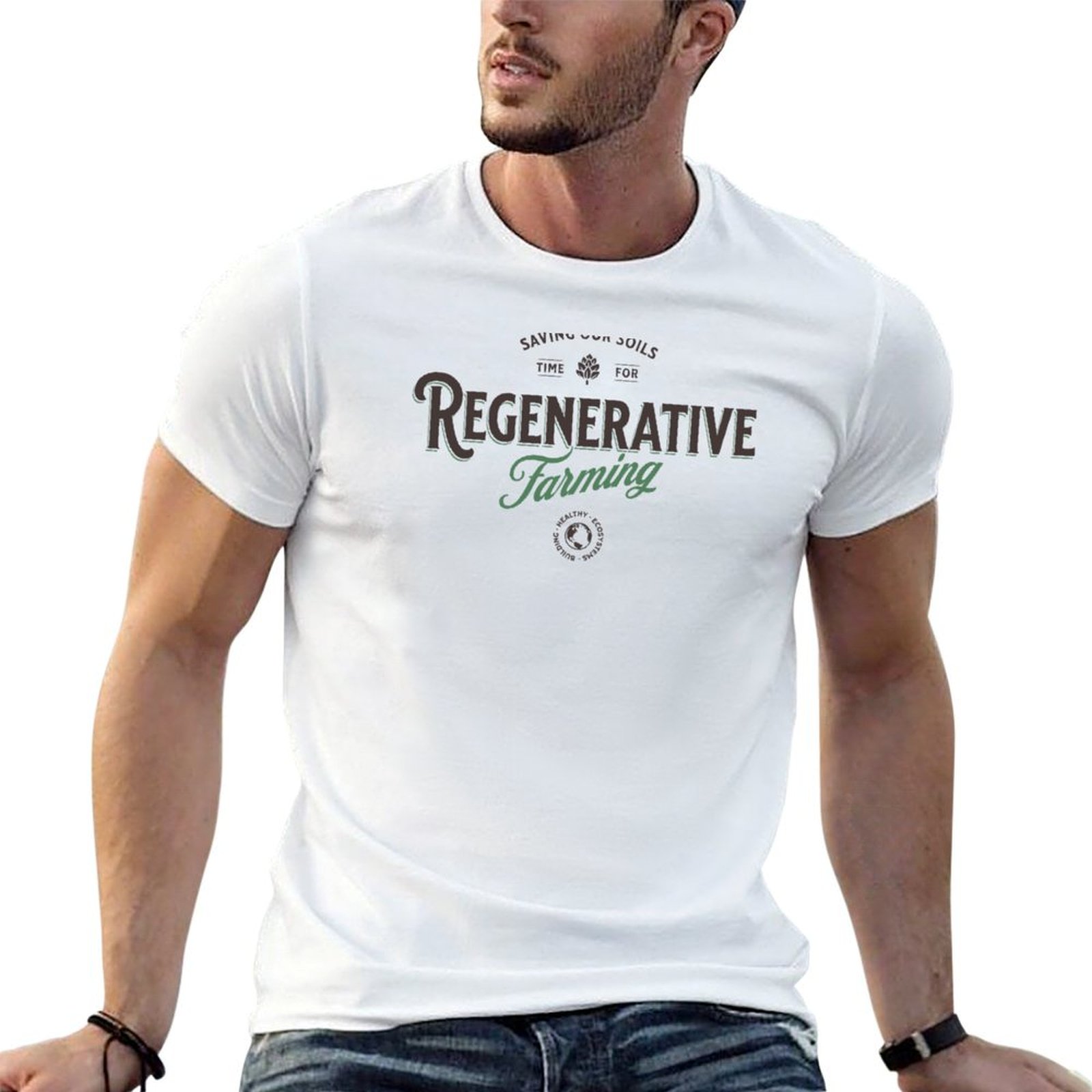 Regenerative Farming Agriculture - Camiseta de agricultura regenerativa, camiseta plus