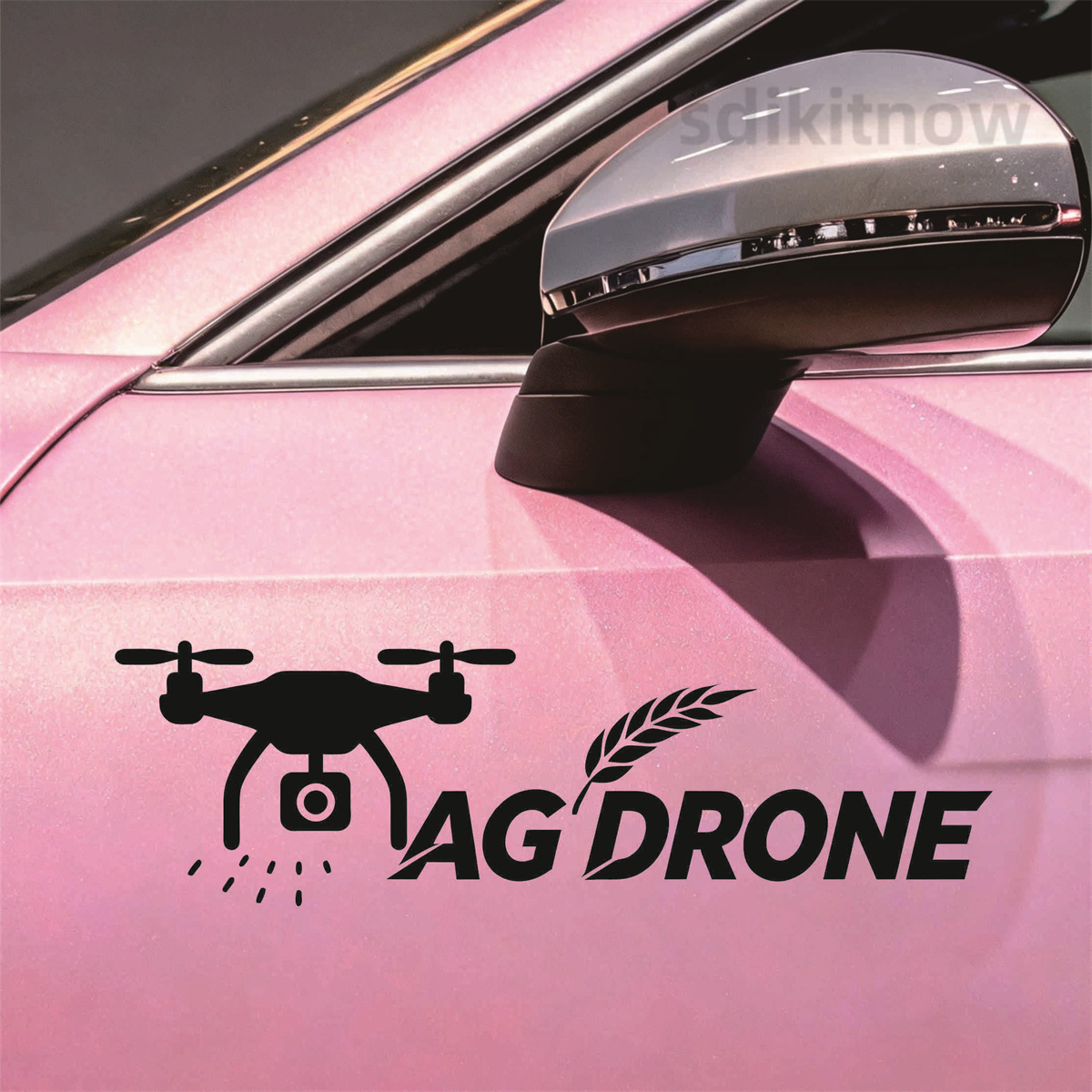 Agriculture Farming Words - Adesivo de Vinil para Carro AG