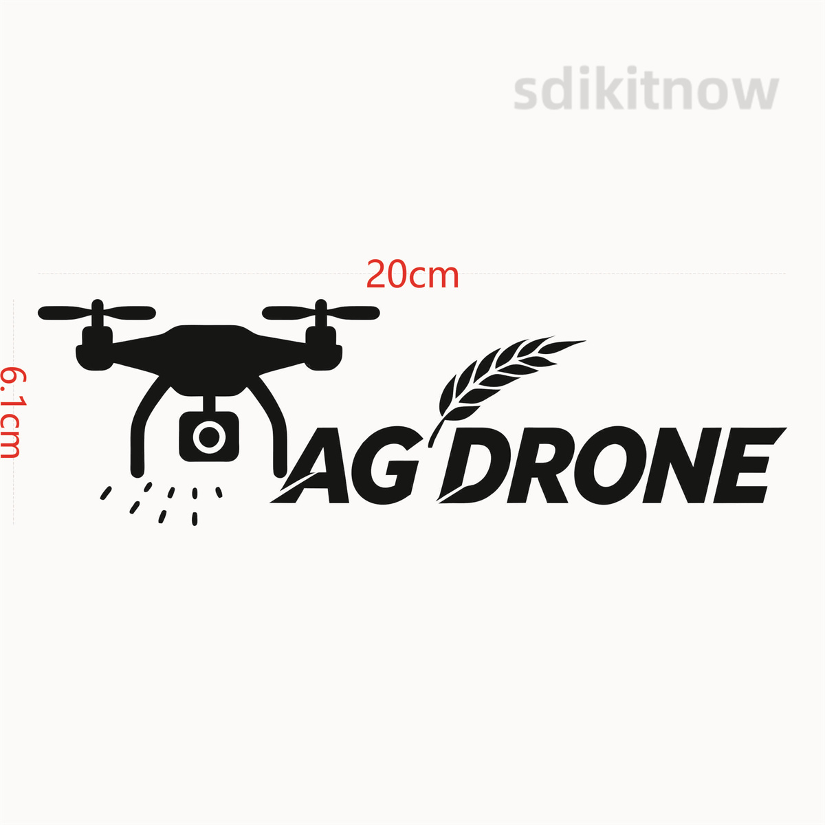 Adesivo de Vinil para Carro AG - Agriculture Farming Words avaliação e preço