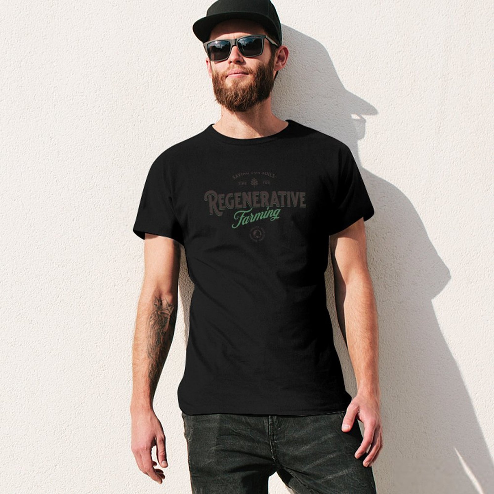 Camiseta de Agricultura Regene - Regenerative Farming Agriculture avaliação e preço